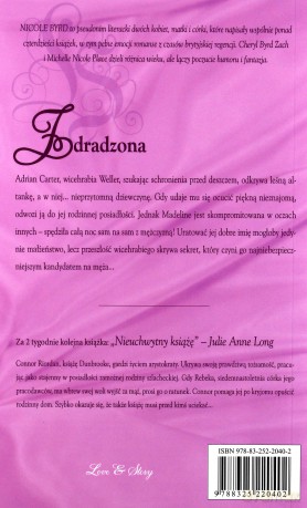 Romans historyczny 106: Zdradzona - Nicole Byrd [KSIĄŻKA]