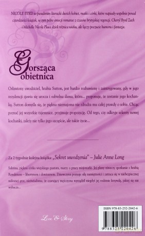 Romans historyczny 108: Gorsząca obietnica - Nicole Byrd [KSIĄŻKA]