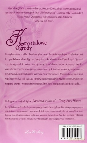 Romans historyczny 110: Kryształowe Ogrody - Amanda Quick [KSIĄŻKA]