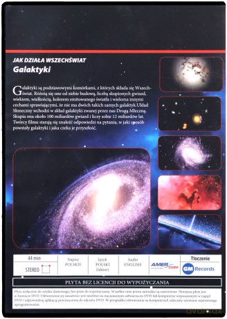 Kosmos - Tajemnice Wszechświata 60: Galaktyki [DVD]