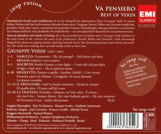 Andre Cluytens: Va Pensiero: Best Of Verdi [CD]