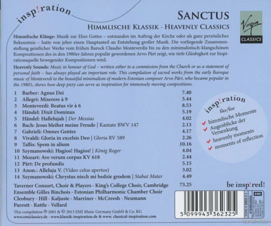 Eugen Jochum: Sanctus: Geistliche Musik [CD]