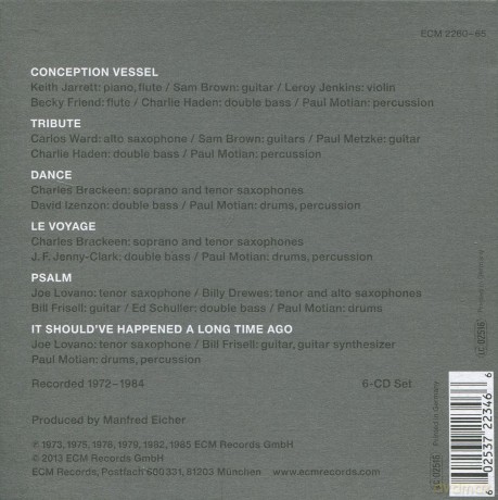 Paul Motian: Paul Motian Box - Reissue [6CD]