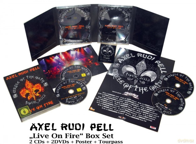 Axel Rudi Pell: Live On Fire [2DVD]+[2CD]