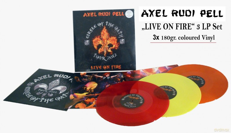Axel Rudi Pell: Live On Fire [3xWINYL]