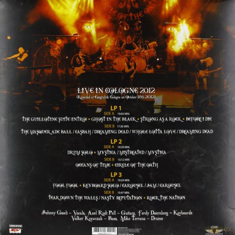 Axel Rudi Pell: Live On Fire [3xWINYL]