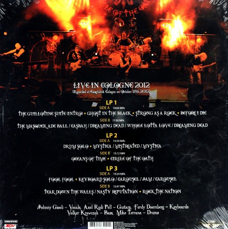 Axel Rudi Pell: Live On Fire [3xWINYL]