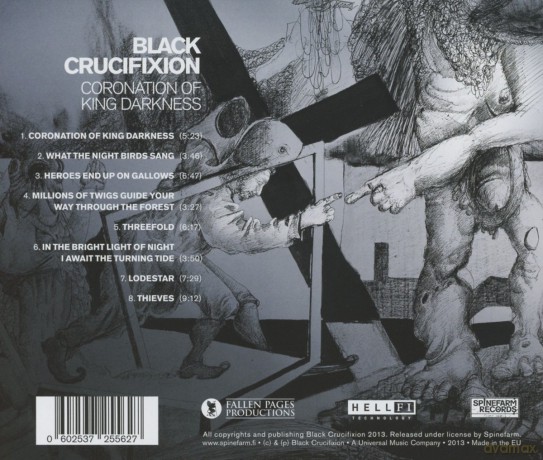 Black Crucifixion: Coronation Of King Darkness [CD]