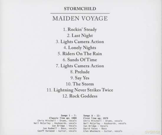 Stormchild: Maiden Voyage [CD]