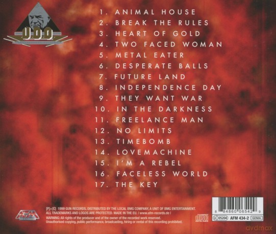 U.D.O.: Best Of [CD]