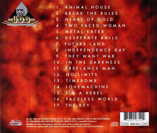 U.D.O.: Best Of [CD]