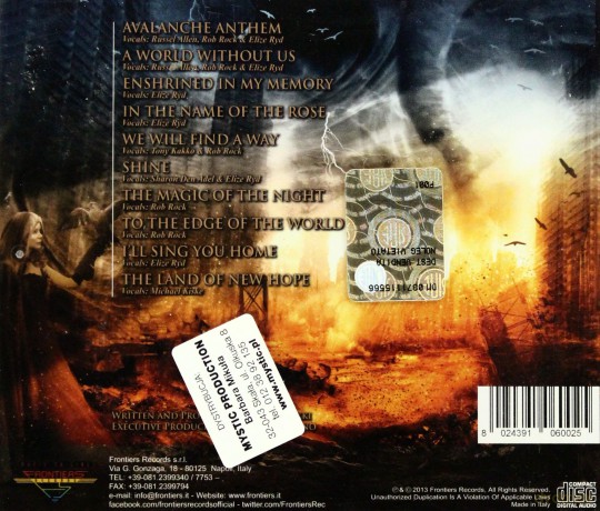 Timo Tolkki's Avalon: The Land Of New Hope [CD]
