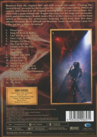 Dio: Finding The Sacred Heart - Live In Philly 1986 [DVD]