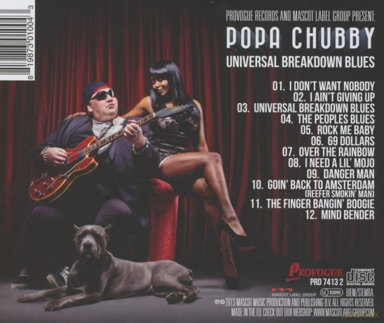 Popa Chubby: Universal Breakdown Blues [CD]
