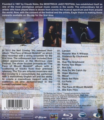 Neil Cowley Trio: Live At Montreux 2012 [Blu-Ray]