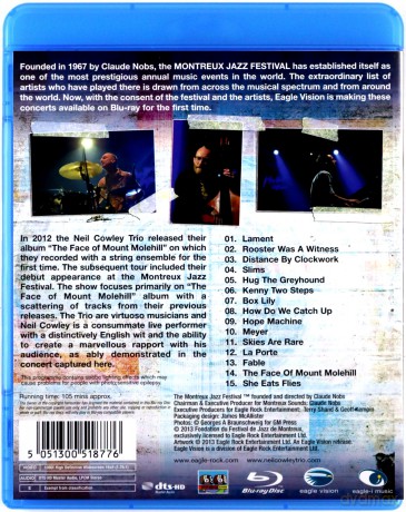 Neil Cowley Trio: Live At Montreux 2012 [Blu-Ray]