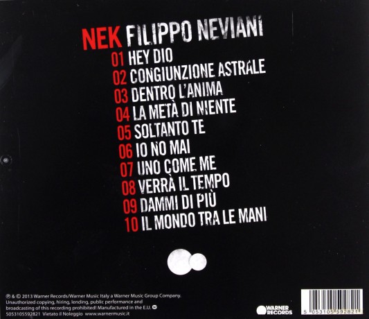 Nek: Filippo Neviani [CD]