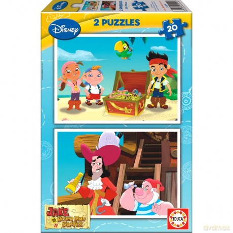 EDUCA 2x20 El. Jake i Piraci z Nibylandii [PUZZLE]