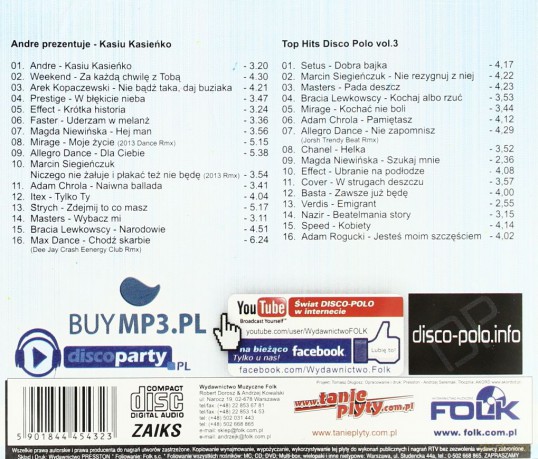 Andre prezentuje - Kasiu Kasieńko [2CD]
