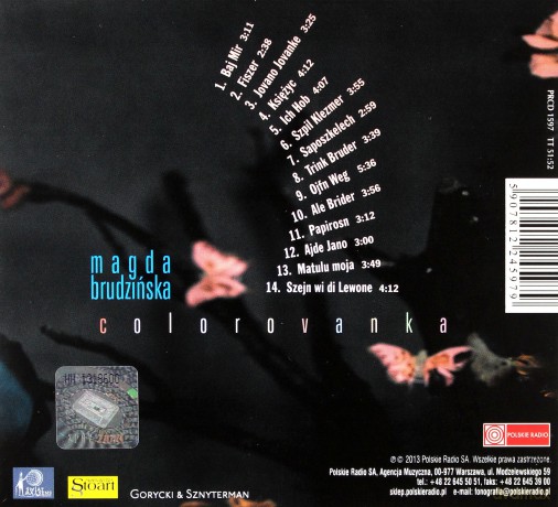 Magda Brudzińska: Colorovanka (digipack) [CD]