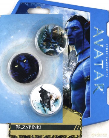 Avatar Przypinki 3 Sztuki 35 mm [GADŻET]