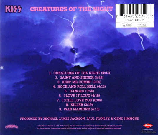 Kiss: Creatures Of The Night (Wersja Zremaster [CD]