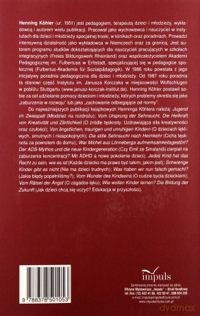 O Dzieciach Lękliwych, Smutnych I Niespokojnych - Henning Khler [KSIĄŻKA]