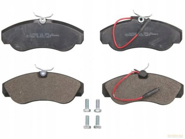 Zestaw klocków hamulcowych, hamulce tarczowe Breck 21799 00 703 10 Peugeot Fiat Citroen