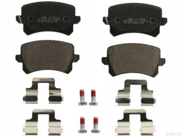 Zestaw klocków hamulcowych, hamulce tarczowe Breck 24483 00 704 10 Audi Skoda VW Seat