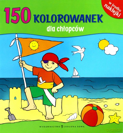 150 kolorowanek dla chłopców [KSIĄŻKA]