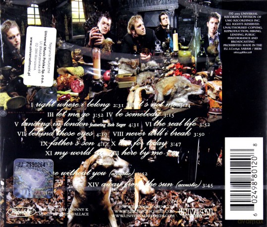 3 Doors Down: Seventeen Days [CD]