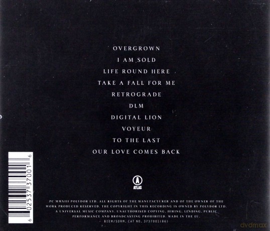 James Blake: Overgrown (PL) [CD]