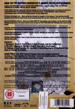 Blink 182: Uthretha Chronicles Ii [DVD]