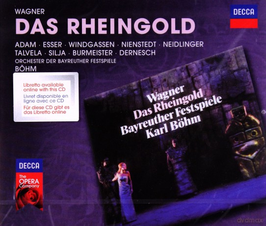Karl Bohm: Wagner Das Rheingold [2CD]