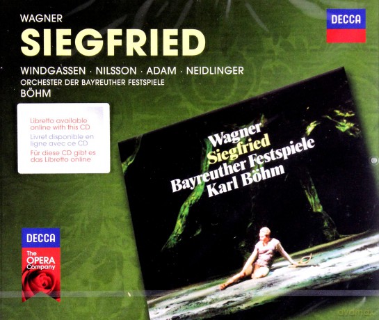 Karl Bohm: Wagner Sigfried [4CD]
