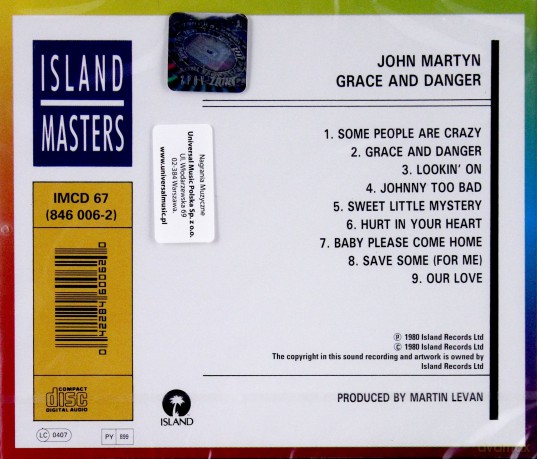 John Martyn: Grace And Danger [CD]