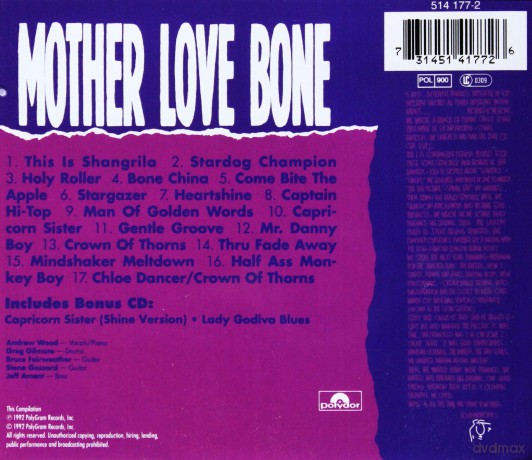 Mother Love Bone: Mother Love Bone [2CD]