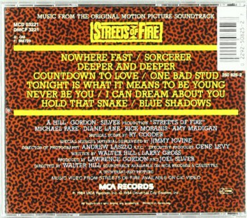Streets Of Fire soundtrack (Ulice w Ogniu) [CD]