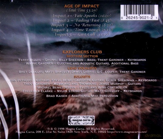 Explorers Club: Age Of Impact [CD]