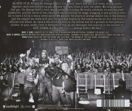 Orange Goblin: A Eulogy For The Fans - Orange Goblin Live 2012 [CD]+[DVD]