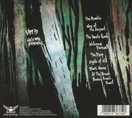 Vreid: Welcome Farewell Limited Edition (digipack) [CD]