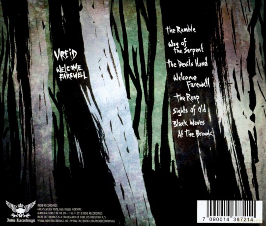 Vreid: Welcome Farewell [CD]