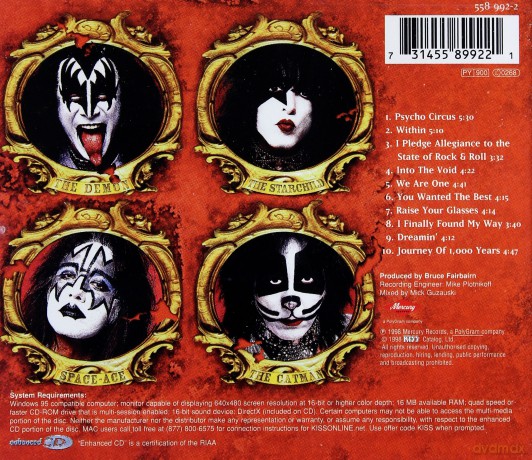 Kiss: Psycho Circus [CD]