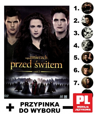 Zmierzch 4: Przed Świtem - Część 2 [DVD]+[PLAKAT]
