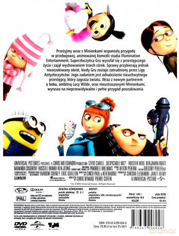 Minionki rozrabiają (booklet) [DVD]