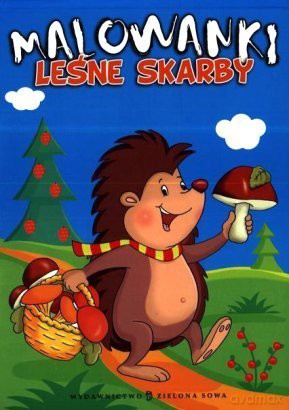 Malowanki. Leśne skarby [KSIĄŻKA]