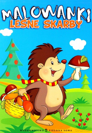 Malowanki. Leśne skarby [KSIĄŻKA]
