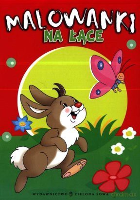 Malowanki. Na łące. [KSIĄŻKA]