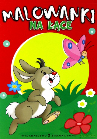 Malowanki. Na łące. [KSIĄŻKA]