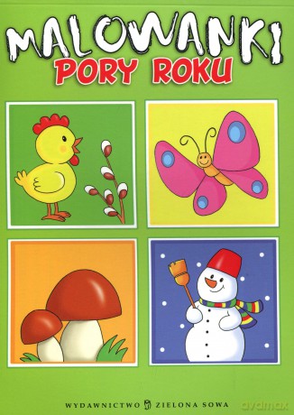 Malowanki. Pory roku [KSIĄŻKA]